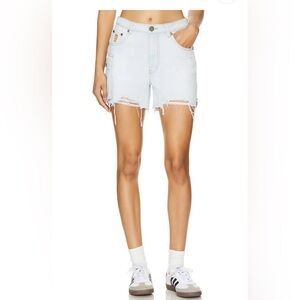 Cargo Denim Shorts